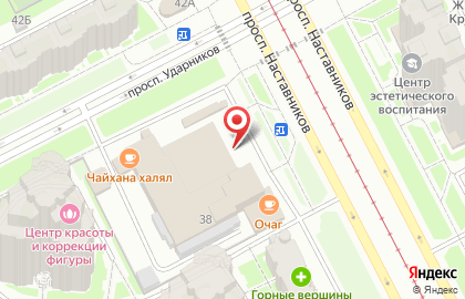 Ателье в Санкт-Петербурге на карте