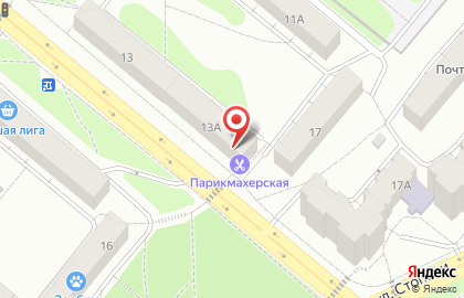 Парикмахерская в Костроме на карте