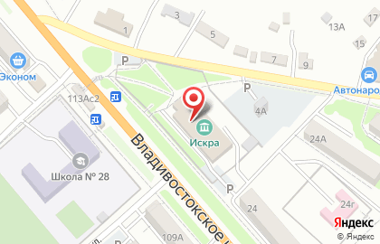 Участковая избирательная комиссия №2850 на улице Владивостокское шоссе на карте