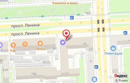 Проектный институт Челябинскгражданпроект на карте