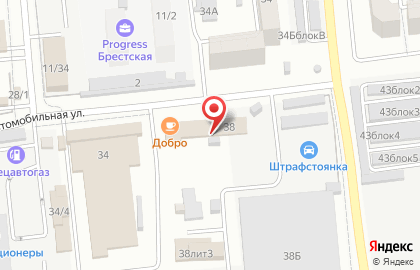 Автосервис в Астрахани на карте
