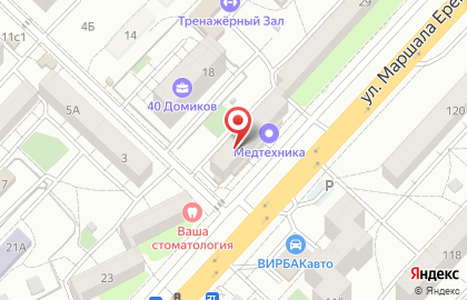 МАН в Краснооктябрьском районе на карте