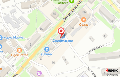 Микрокредитная компания Норд Финанс на Ленинской улице на карте