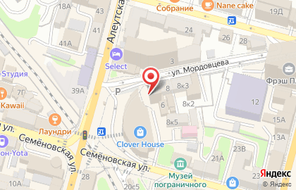 АКБ Росбанк в переулке Мордовцева на карте