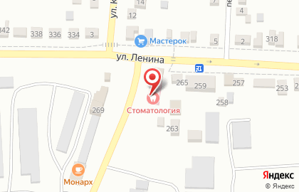 Центральная районная больница Стоматологическая поликлиника на улице К.Либкнехта на карте