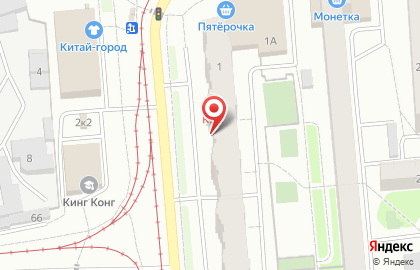 Ханты-Мансийский банк Открытие на Троллейной улице на карте