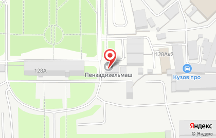 Банкомат ВТБ в Пензе на карте