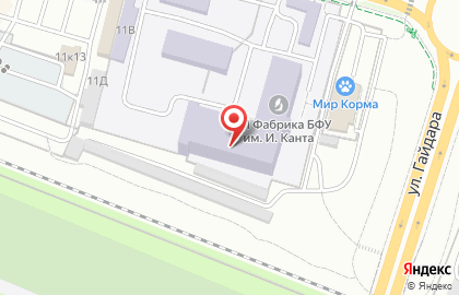 ООО Хороший выбор на улице Гайдара на карте