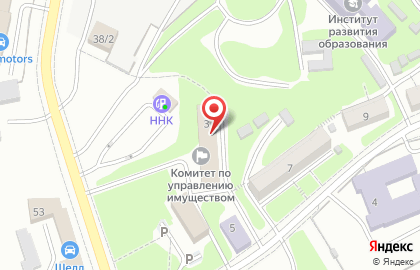 Территориальная избирательная комиссия на улице Орджоникидзе на карте