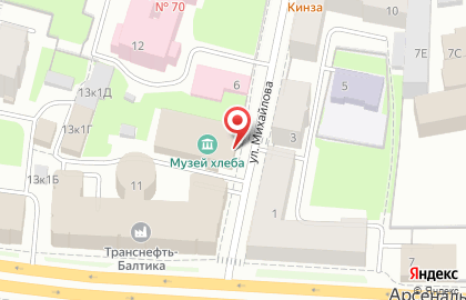 Санкт-Петербургский музей хлеба на карте