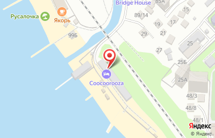 Пансионат Coocoorooza на карте
