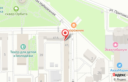Красота по-американски на карте