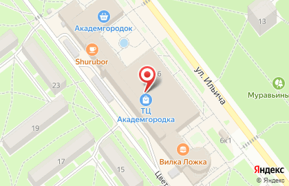 Кондитерская фабрика Шоколадное дерево на улице Ильича на карте