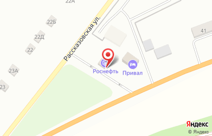 Автомойка Роснефть в Тамбове на карте