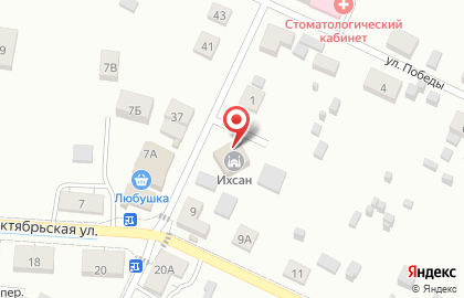 Религиозная организация мусульман Калининграда Ихсан на карте