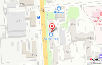 Агентство недвижимости ИстФорм в Октябрьском районе на карте