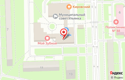 Столовая, ОАО Комбинат Питания Кировский на карте
