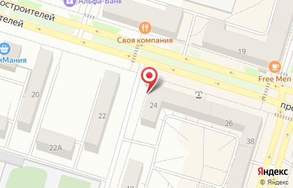Компания профессиональной санитарной обработки 1сэс на проспекте Вагоностроителей на карте