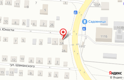 Продуктовый магазин Моника в Центральном районе на карте