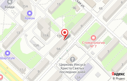 Парикмахерская Людмила в Краснооктябрьском районе на карте
