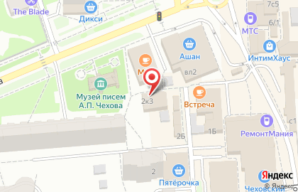 Агентство недвижимости Дакара на улице Чехова на карте