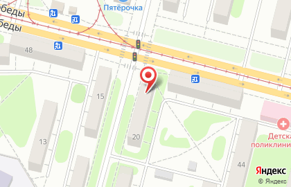 Парикмахерская Комильфо на улице Карла Либкнехта на карте