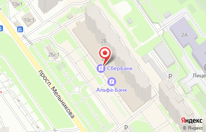 СберБанк в Москве на карте
