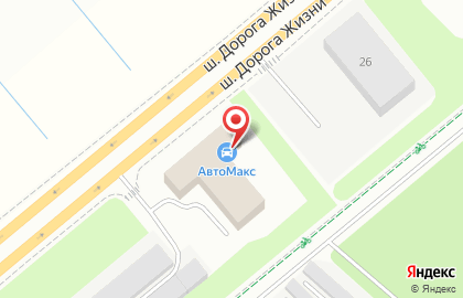 Автосервис Avto Max в Санкт-Петербурге на карте