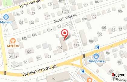 ООО Тандем на Таганрогской улице на карте