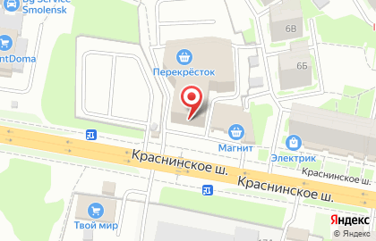 Банкомат Промсвязьбанк в Смоленске на карте