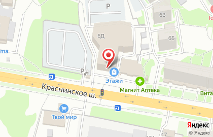 Магазин Ваш текстиль в Смоленске на карте