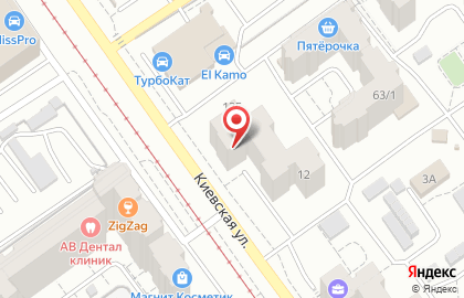 ТК ТРАНСФЕР на Киевской улице на карте