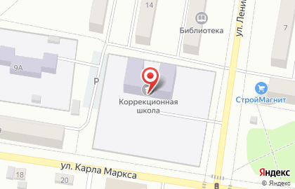 Верхнесалдинская школа на карте