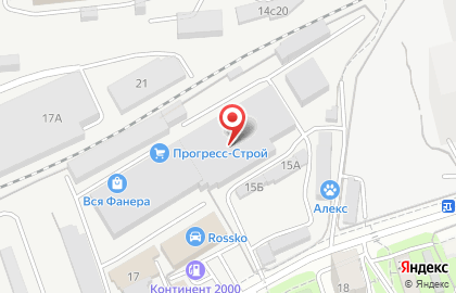 Торговая компания Деловая Русь в Первореченском районе на карте