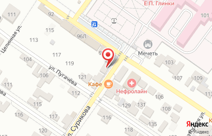 Кафе в Грозном на карте
