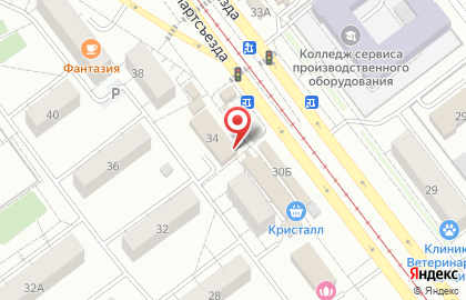 Магазин Горилка на улице 22 Партсъезда, 34 на карте