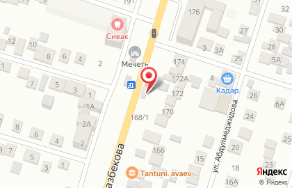 Киоск по продаже фастфудной продукции в Кировском районе на карте