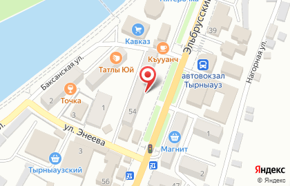 Сбербанк России в Тырныаузе на карте