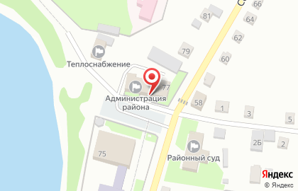 Продовольственный магазин на Советской улице на карте