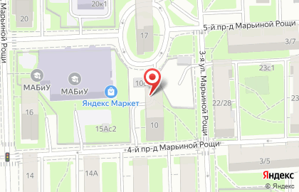 Отделка балконов метро Марьина роща на карте