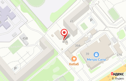 Кафе Экспресс на улице Карпинского на карте