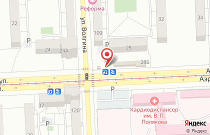 Киоск по продаже яиц и консервированной продукции в Железнодорожном районе на карте