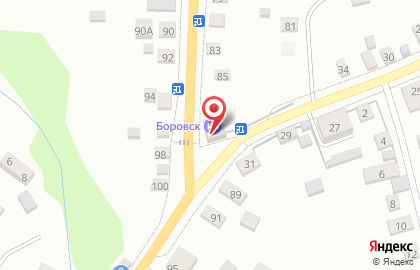 Гостиница Боровск на карте