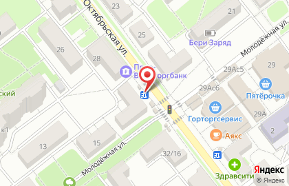 Шацкий мясокомбинат на Октябрьской улице на карте