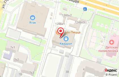 Парикмахерская Чио Чио на проспекте Победы в Октябрьском районе на карте
