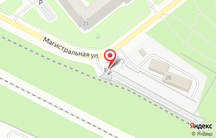 Автостоянка в Рязани на карте