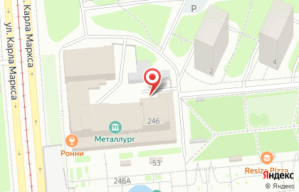 Салон мебели Фронда Мебель на улице Карла Маркса на карте