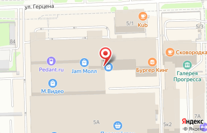 Ювелирный салон Sunlight на улице Горького на карте