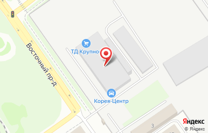 Автосервис Корея Центр в Ленинском районе на карте