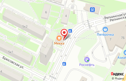 Магазин овощей и фруктов в Калининском районе на карте